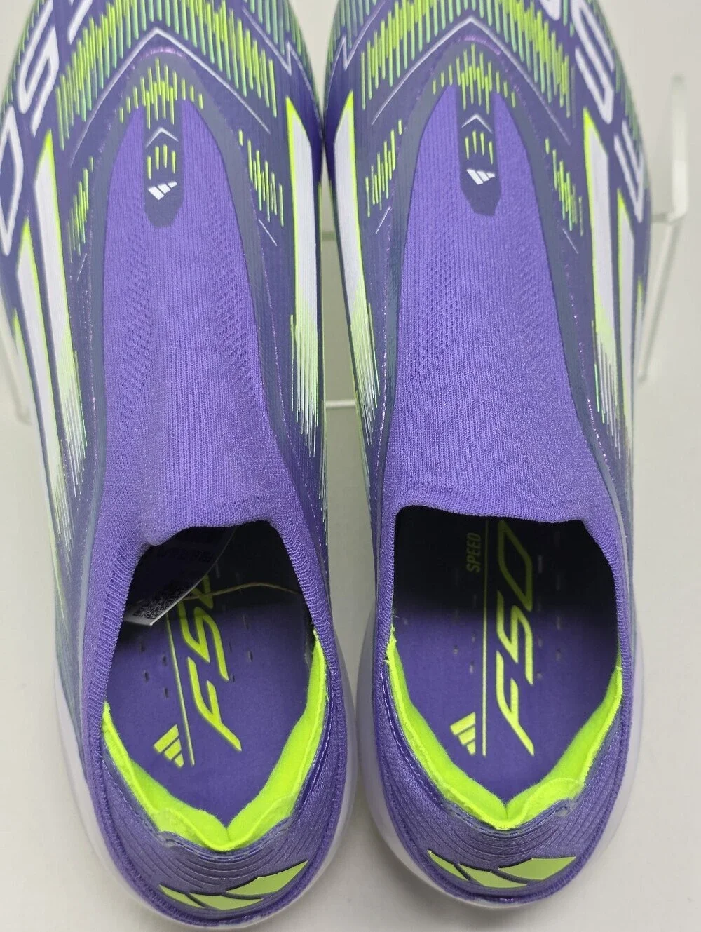 Adidas Adizero F50 Elite LL FG Soccer Cleats Mens Size 11.5 Purple Radiant Blaze